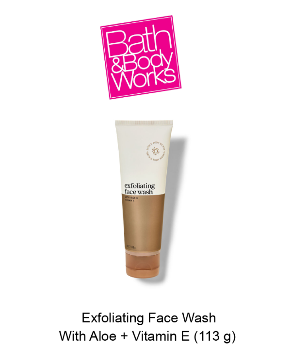 Exfoliating Face Wash With Aloe + Vitamin E