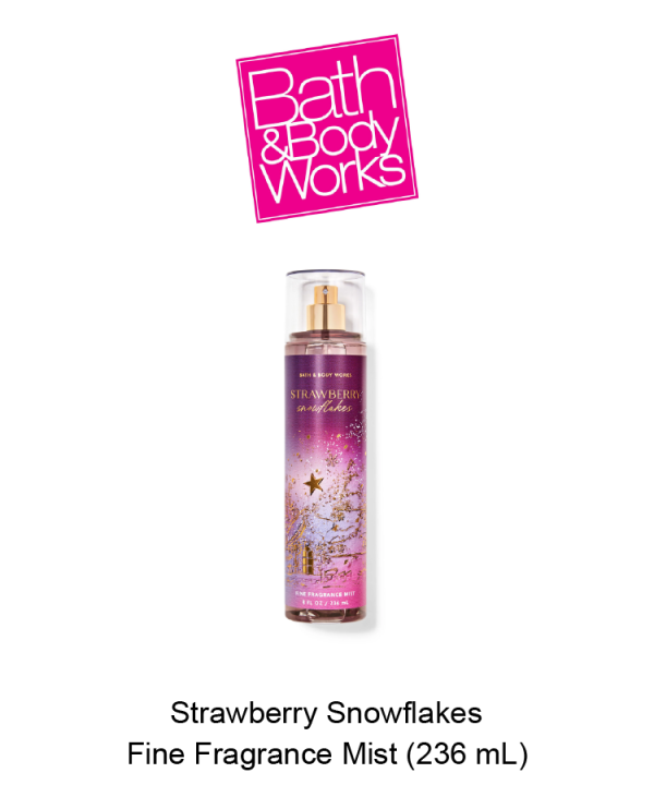 Strawberry Snowflakes Fine Fragrance Mist