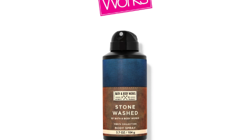 Mens Stone Washed Body Spray