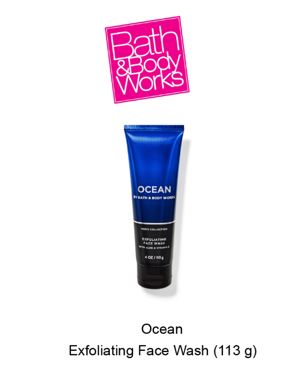 Mens Ocean Exfoliating Face Wash