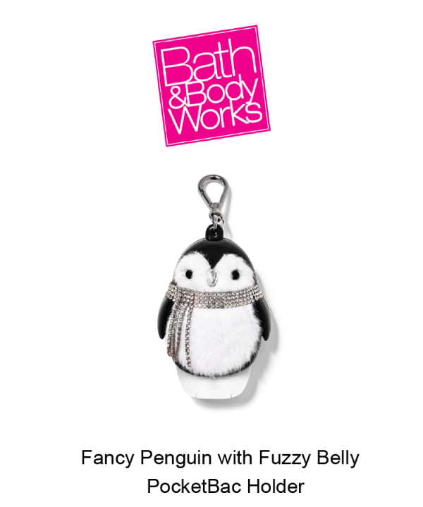 Fancy Penguin With Fuzzy Belly PocketBac Holder