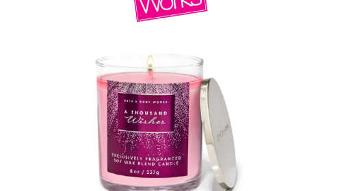 A Thousand Wishes Single Wick Candle