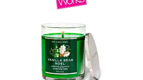 Vanilla Bean Noel Single Wick Candle