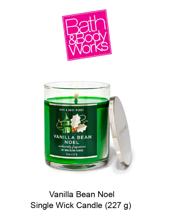 Vanilla Bean Noel Single Wick Candle