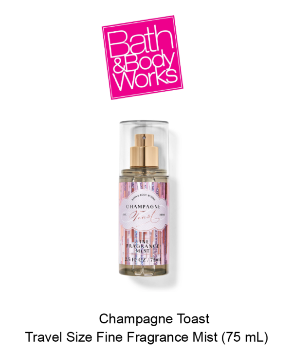 Champagne Toast Travel Size Fine Fragrance Mist