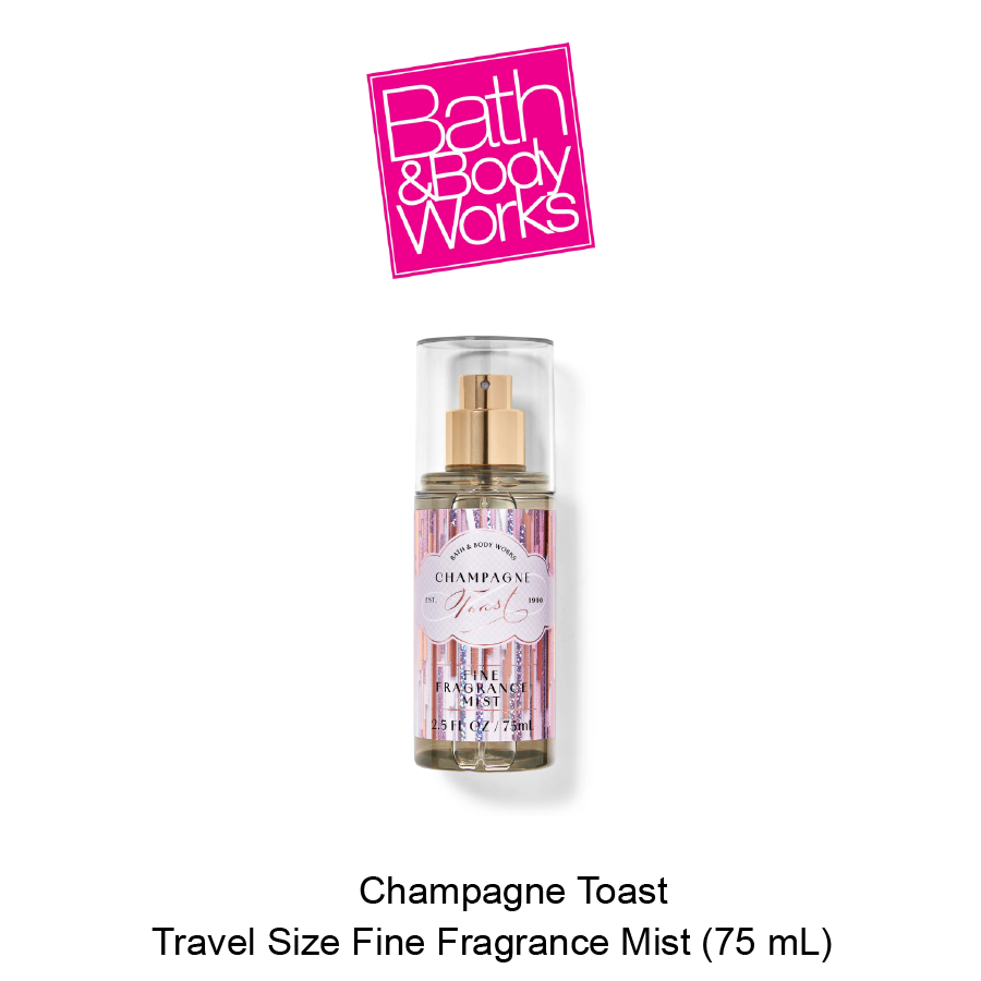 BB Travel Size Fine Fragrance Mist Nov-14-2024-02 Champagne Toast Travel Size Fine Fragrance Mist - Image 1