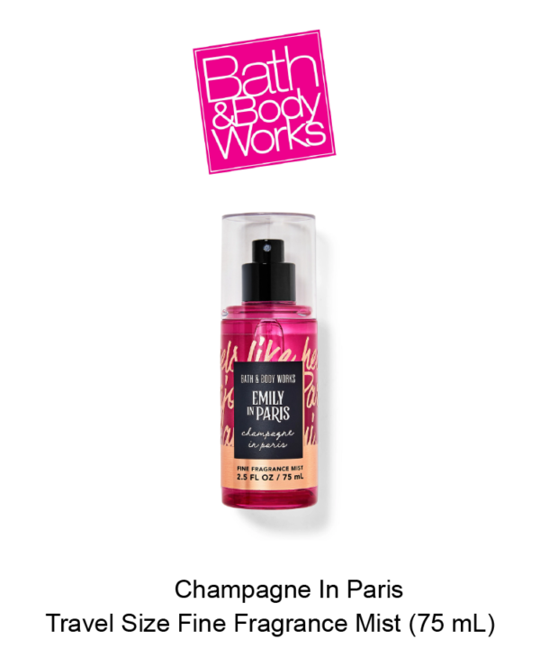 Champagne In Paris Travel Size Fine Fragrance Mist