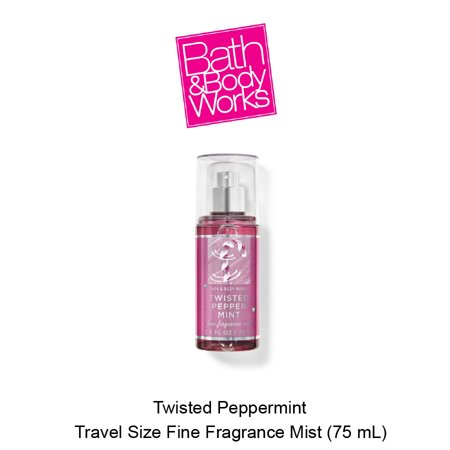 Twisted Peppermint Travel Size Fine Fragrance Mist Turacobd