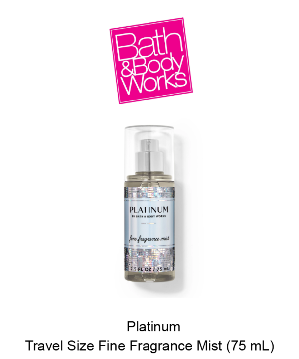 Platinum Travel Size Fine Fragrance Mist