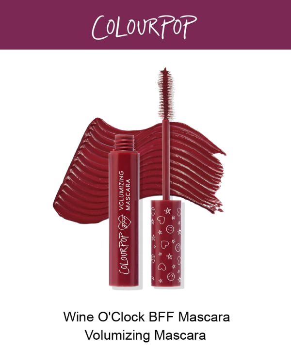 Wine O'Clock - Deep burgundy BFF Mascara Volumizing Mascara