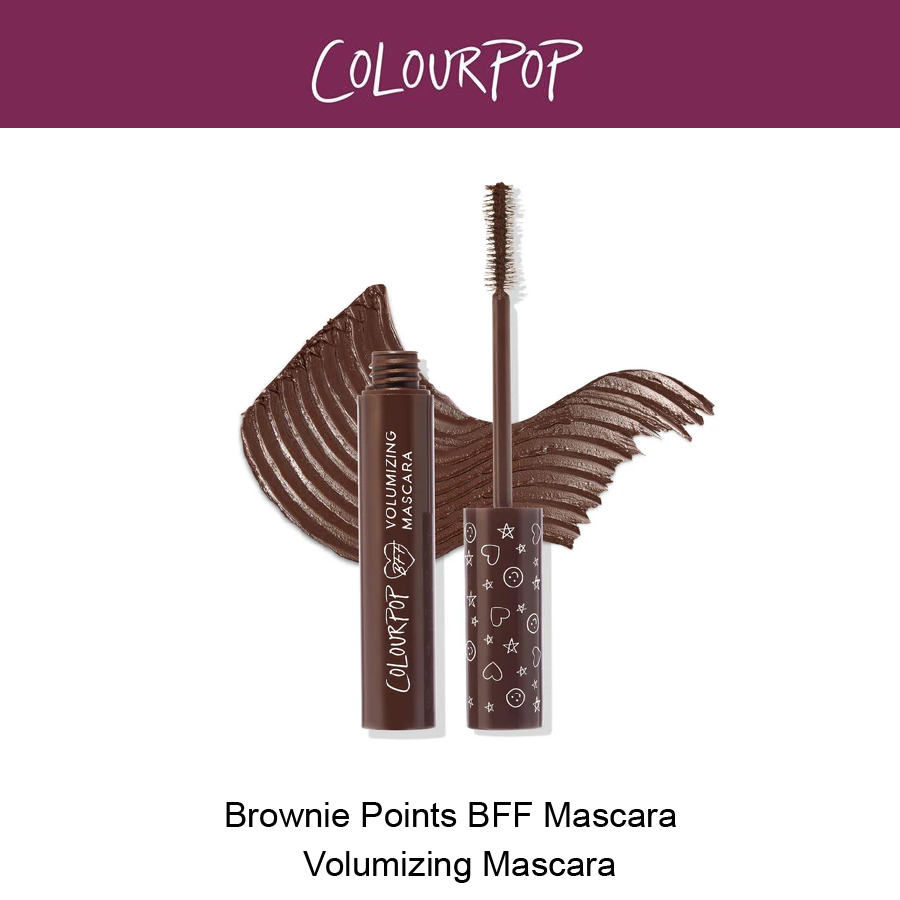 CP Mascara Nov-24-2024-07 Brownie Points - True brown BFF Mascara Volumizing Mascara - Image 1