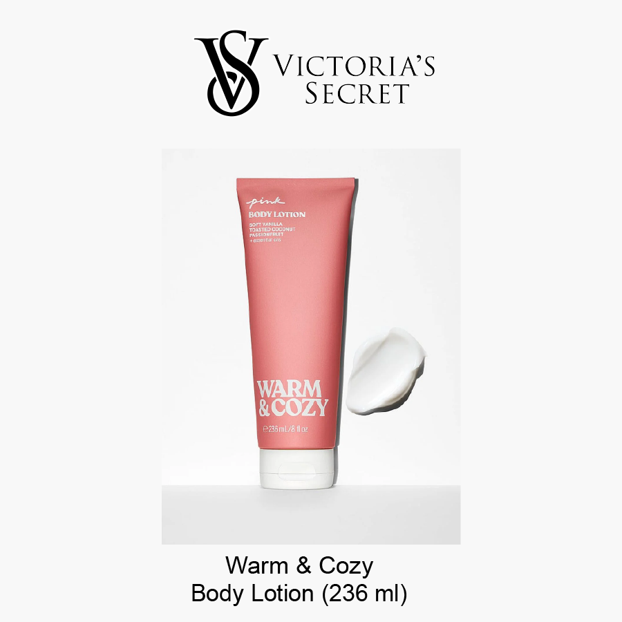 VS Pink Body Lotion (236 ml) Dec-20-2024-01 Warm & Cozy Body Lotion - Image 1