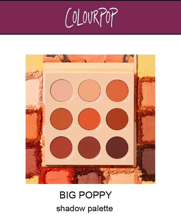 Big Poppy – Shadow Palette