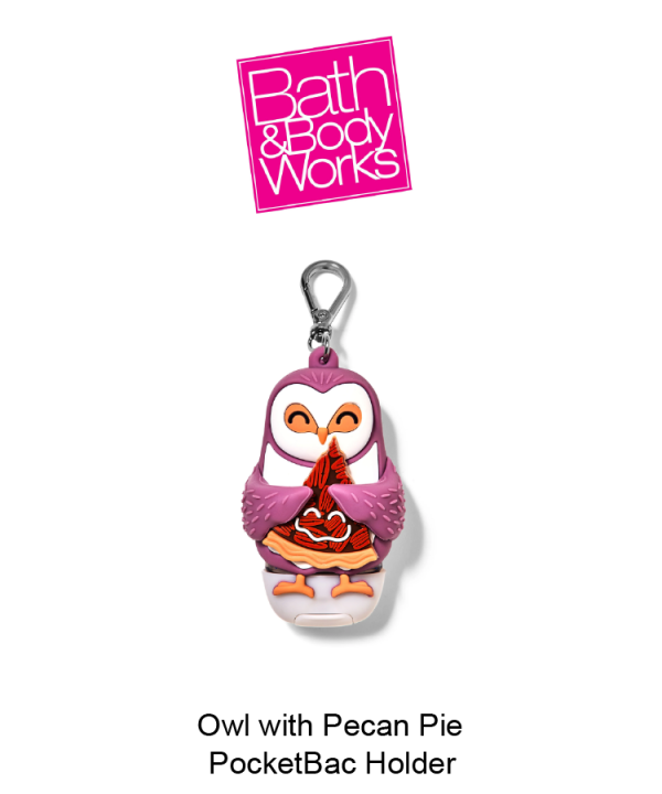 Owl With Pecan Pie PocketBac Holder
