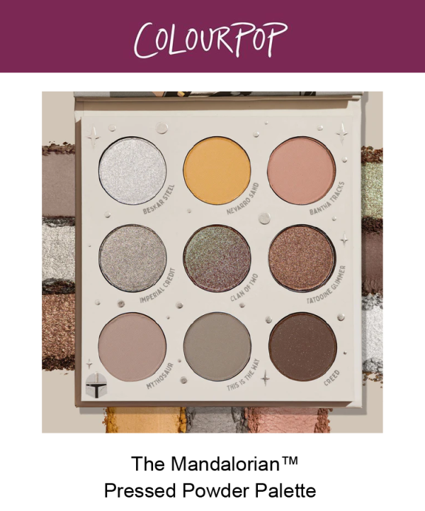 The Mandalorian™ Sage Green Eyeshadow Palette