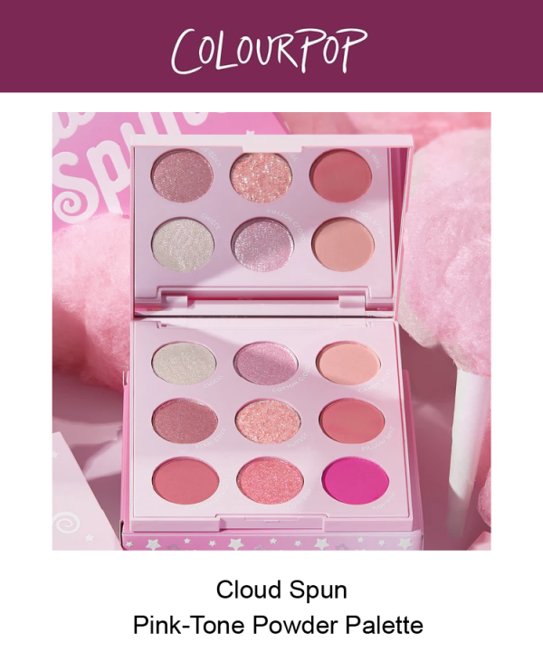Cloud Spun Pink-Tone Powder Palette