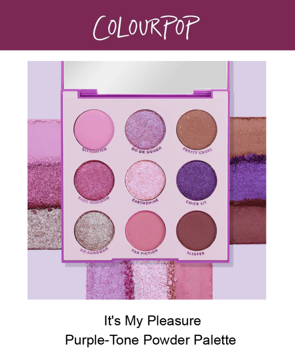 It's My Pleasure Purple-Tone Powder Palette