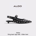 Kellya Sling back high heel - Kitten heel