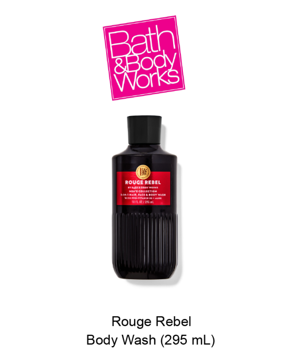 Mens Rouge Rebel Body Wash