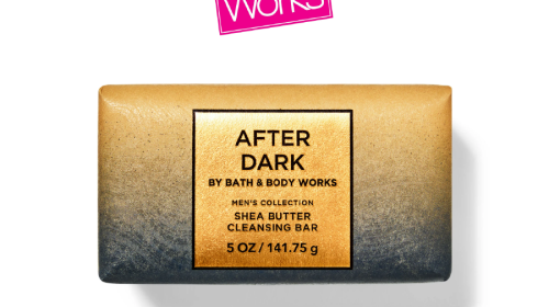 Mens After Dark Shea Butter Cleansing Bar