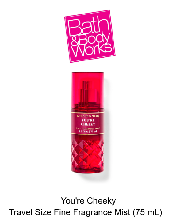 You're Cheeky Travel Size Fine Fragrance Mist