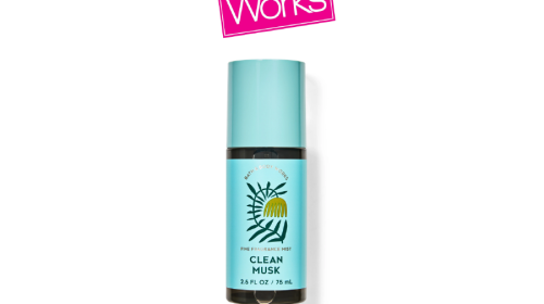 Clean Musk Travel Size Fine Fragrance Mist