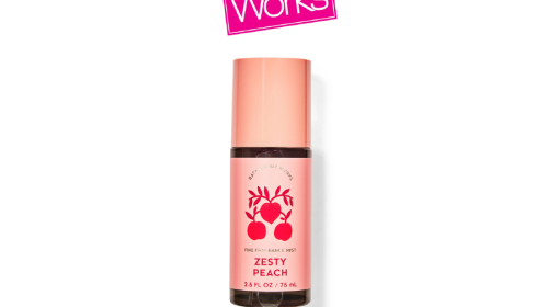 Zesty Peach Travel Size Fine Fragrance Mist