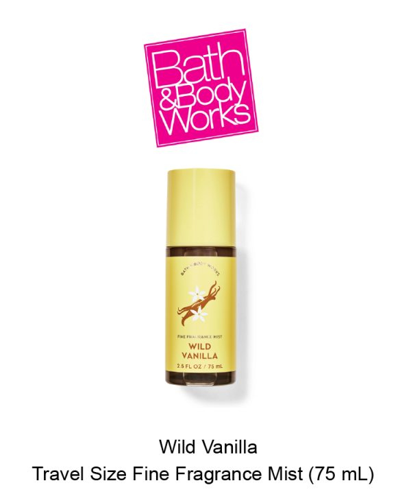 Wild Vanilla Travel Size Fine Fragrance Mist