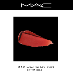 M·A·C LOCKED KISS 24HR LIPSTICK- Extra Chili - Image 2