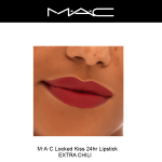 M·A·C LOCKED KISS 24HR LIPSTICK- Extra Chili - Image 4
