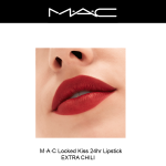M·A·C LOCKED KISS 24HR LIPSTICK- Extra Chili - Image 5