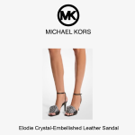 Elodie Crystal-Embellished Leather Platform Sandal - Image 4