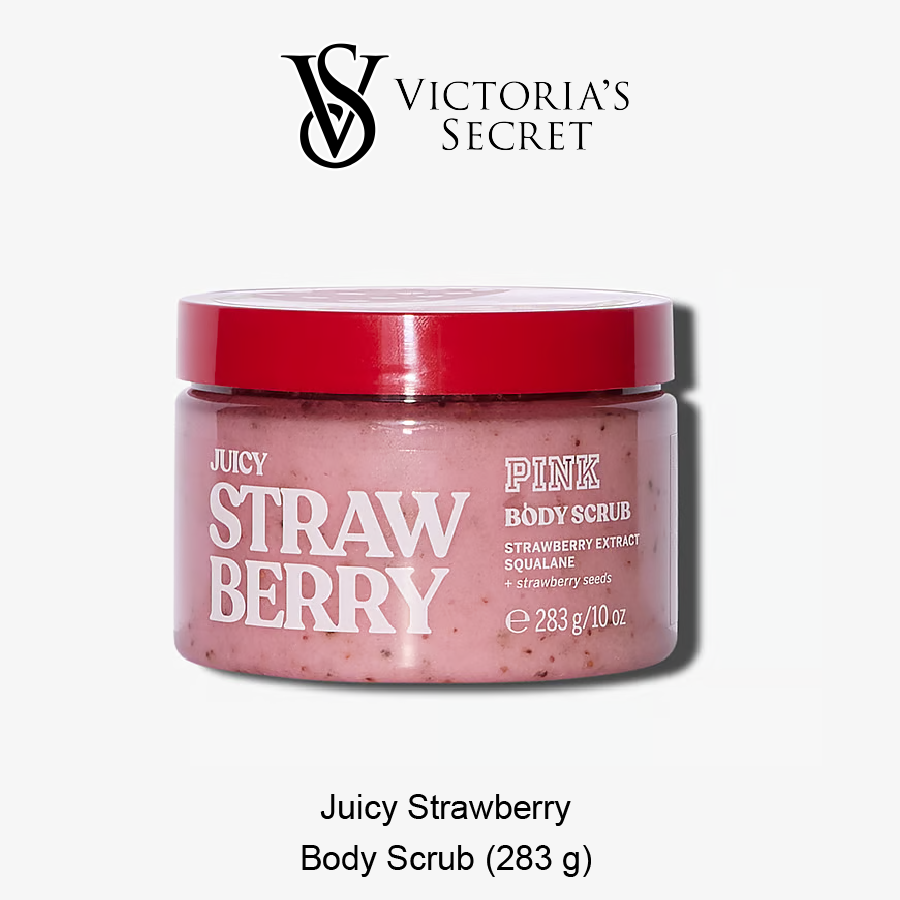 VS Pink Body Scrub Feb-15-2025-01 BODY CARE Juicy Strawberry Body Scrub - Image 1