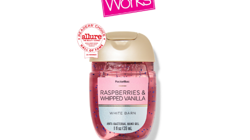 White Barn Raspberries & Whipped Vanilla PocketBac Hand Sanitizer