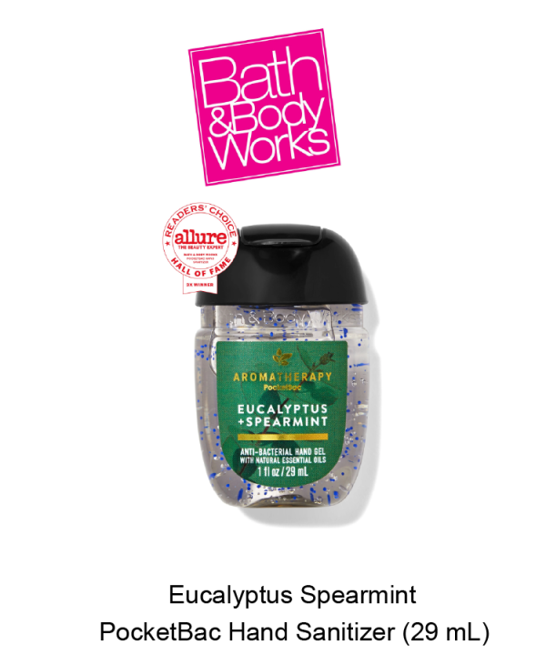 Aromatherapy Eucalyptus Spearmint PocketBac Hand Sanitizer