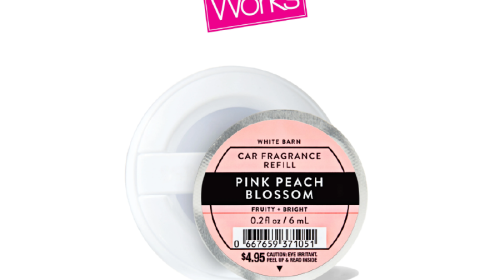 Pink Peach Blossom Car Fragrance Refill