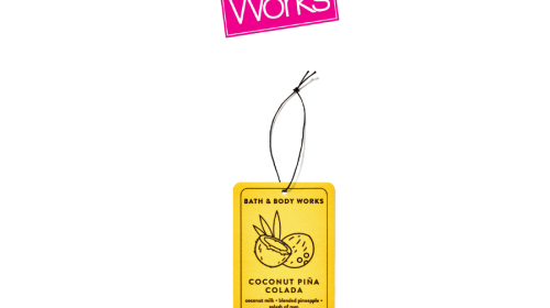 Coconut Pina Colada Hanging Fragrance Diffuser