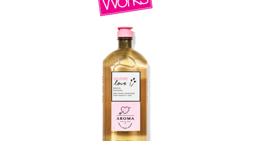 Aromatherapy Rose Vanilla Body Wash and Foam Bath