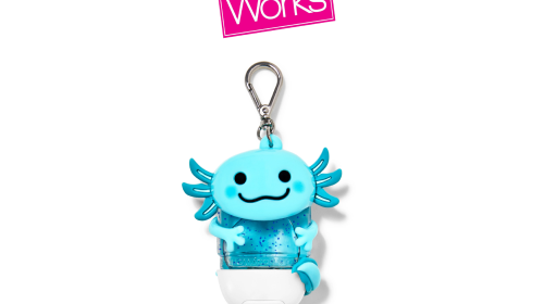Blue Axolotl PocketBac Holder