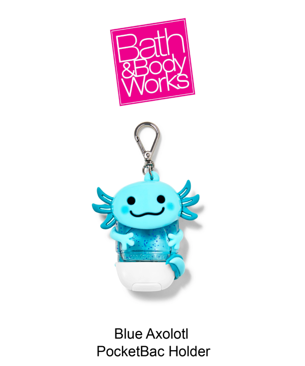 Blue Axolotl PocketBac Holder