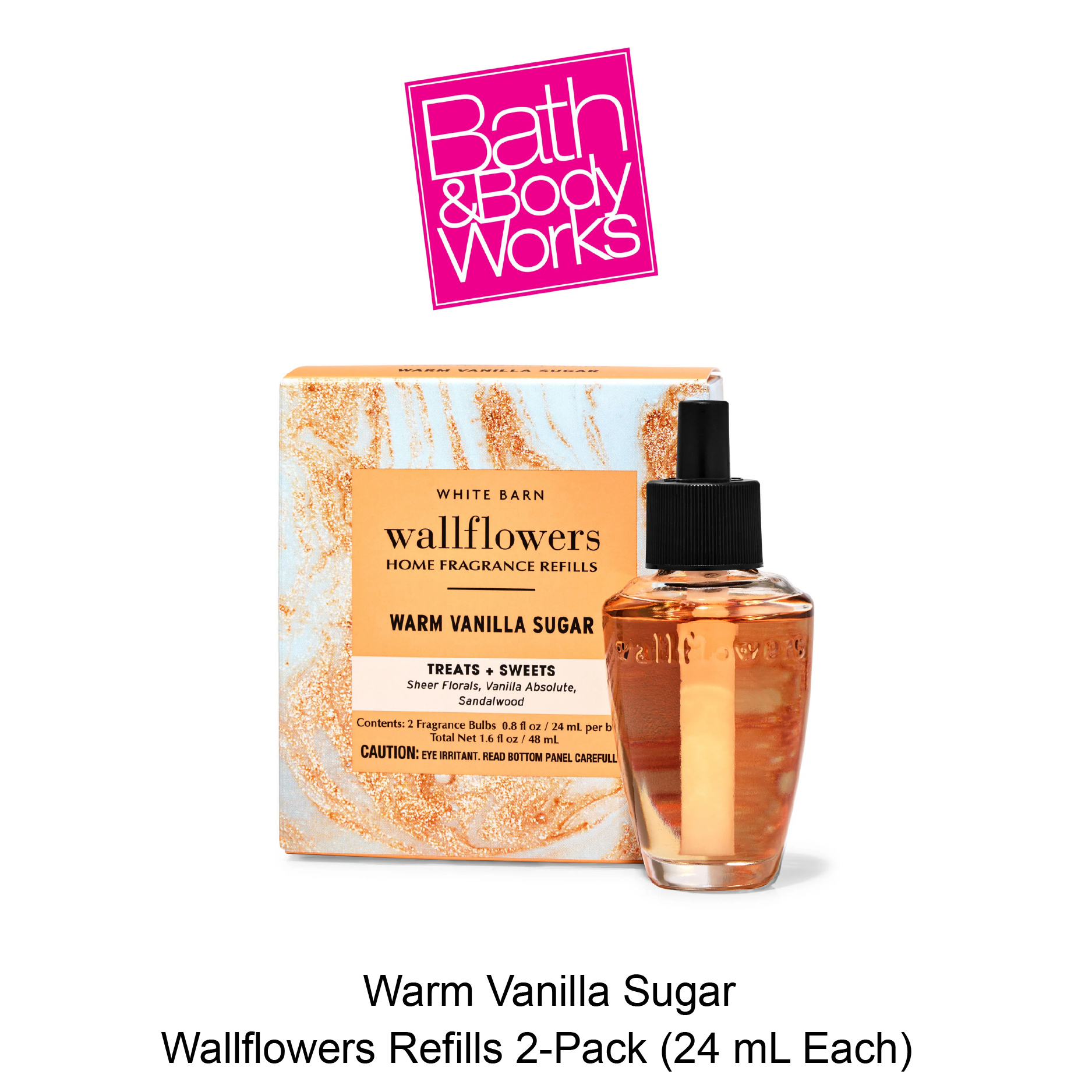 BB Wallflowers Refills 2-Pack May-20-2025-01 Warm Vanilla Sugar Wallflowers Refills 2-Pack - Image 1