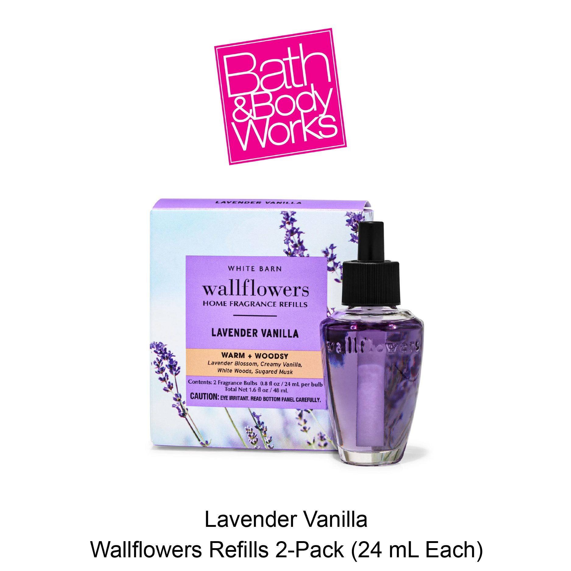 BB Wallflowers Refills 2-Pack May-20-2025-11 Lavender Vanilla Wallflowers Fragrance Refills, 2-Pack - Image 1