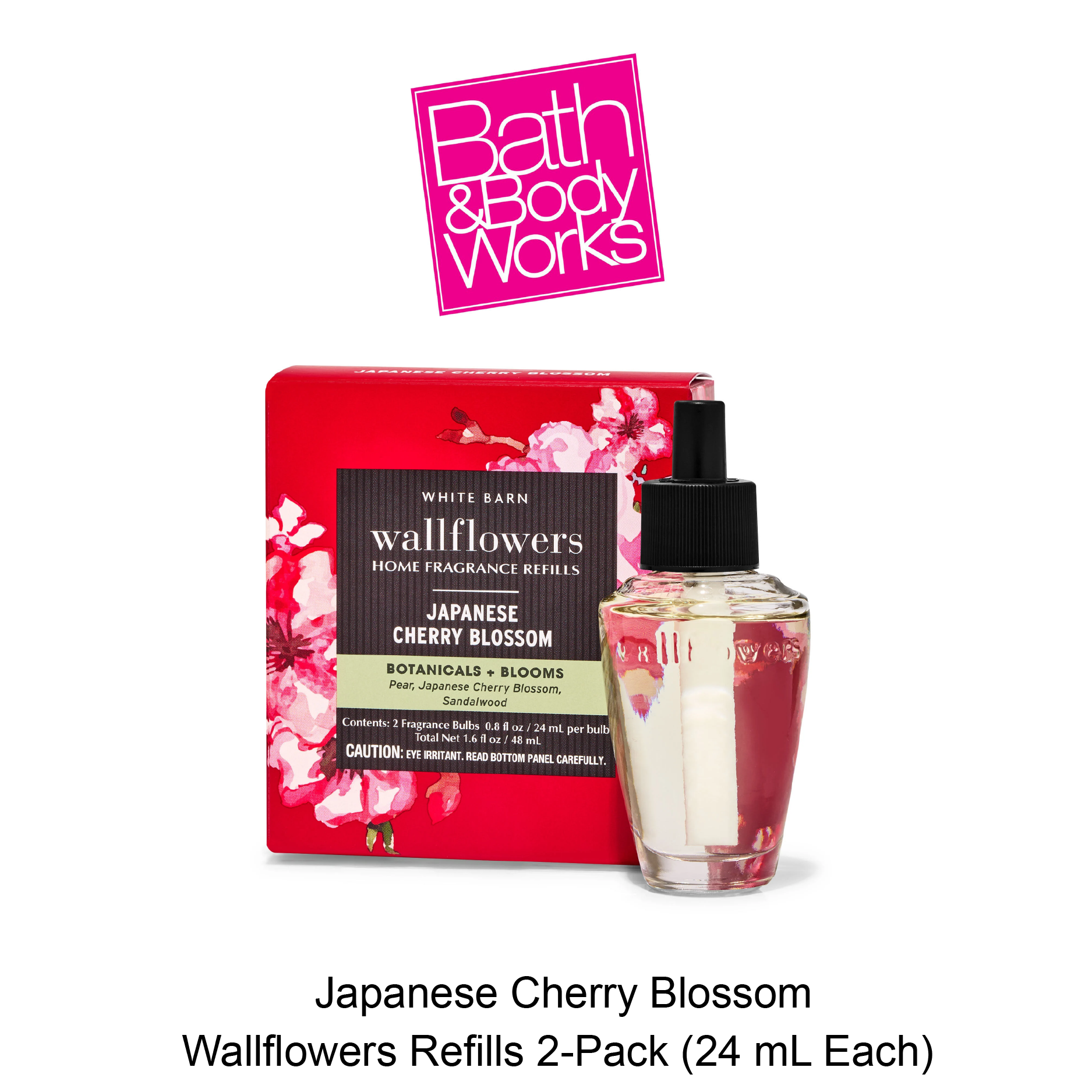 BB Wallflowers Refills 2-Pack May-20-2025-12 Japanese Cherry Blossom Wallflowers Fragrance Refills, 2-Pack - Image 1