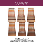 The Mandalorian™ Sage Green Eyeshadow Palette - Image 4