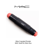 Miss Cupcake/Tomato MAC QUIKTRIK STICK DUO - Image 2