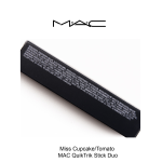 Miss Cupcake/Tomato MAC QUIKTRIK STICK DUO - Image 4
