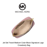 Jet Set Travel Medium Color-Block Signature Logo Crossbody Bag - Image 2