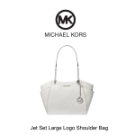Jet Set Large Logo Shoulder Bag
