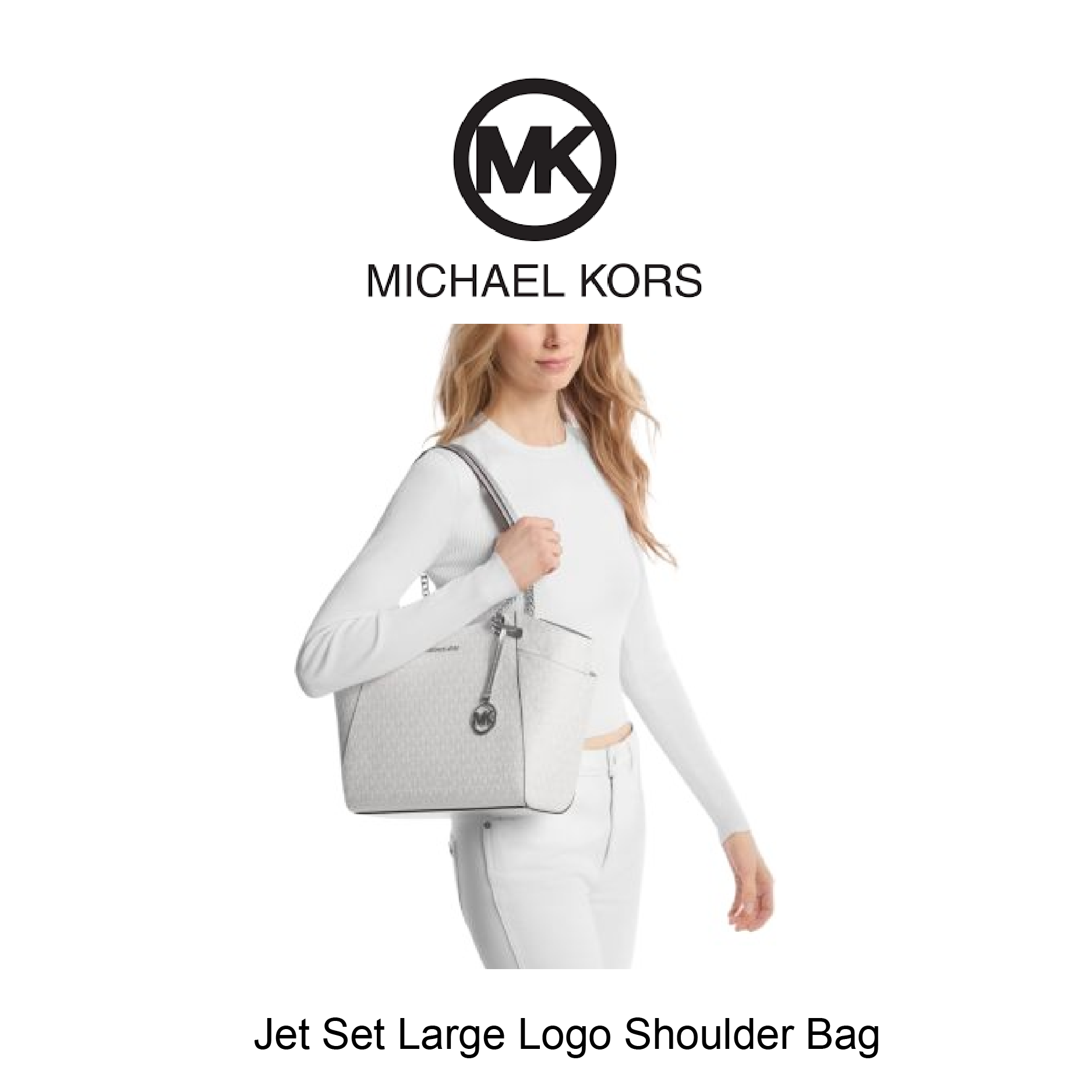 Jet Set Large Logo Shoulder Bag Turacobd