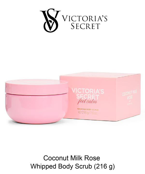 BODY CARE Coconut Milk Rose Whipped Body Scrub